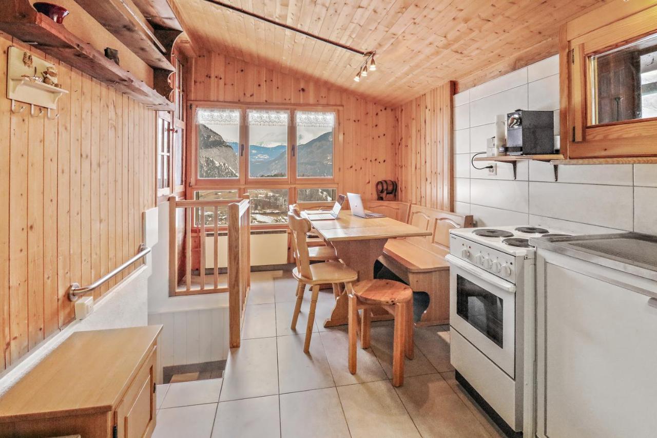 Charmant Chalet Dans La Montagne Proche De Verbier Sembrancher Exteriér fotografie