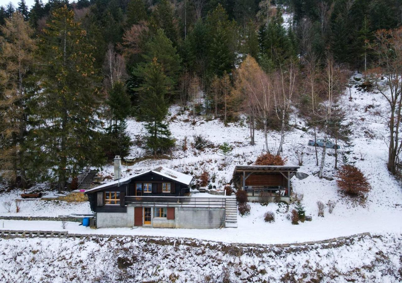 Charmant Chalet Dans La Montagne Proche De Verbier Sembrancher Exteriér fotografie